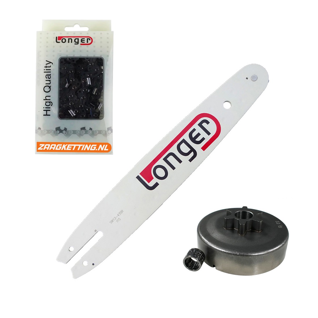 Onderhoudsbundel met 30cm zaaglengte 1,1mm passend voor Stihl 017, MS170, MS171