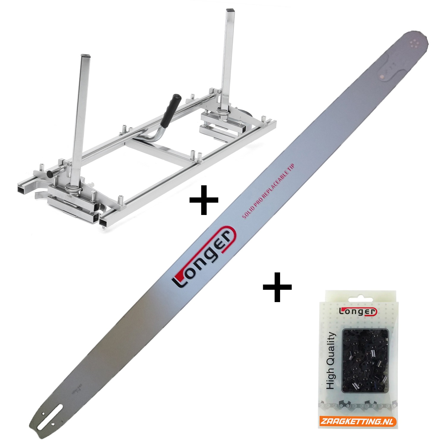 Startset 24'' Chainsaw Mill met 63cm zaagblad (.325" POH)