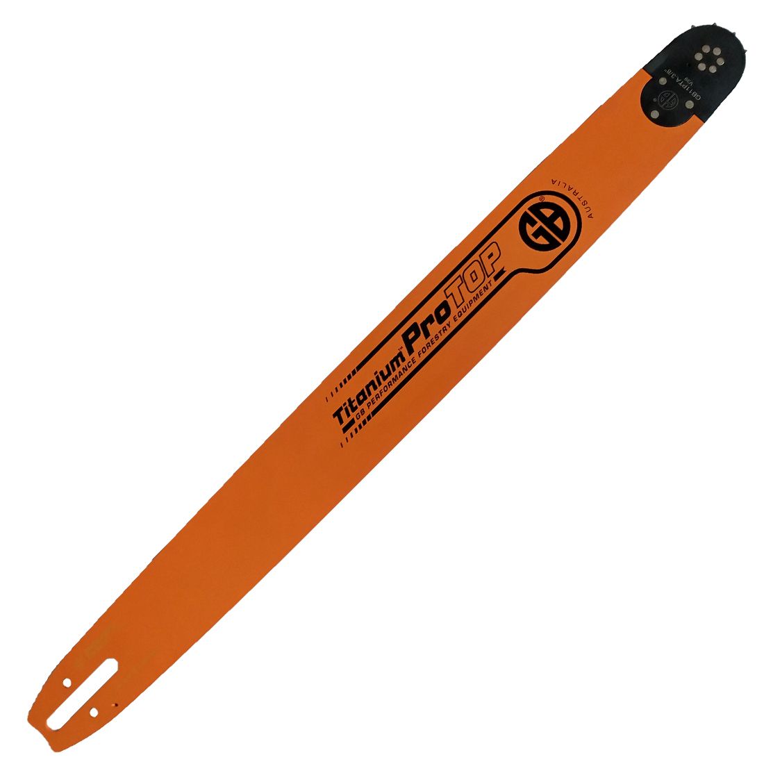 GB Titanium ProTOP SLD30-63VQ massief zaagblad met wisselbaar neuswiel .404″ 1,6mm 75cm zaaglengte